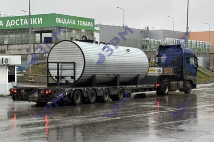Резервуар горизонтальный стальной РГС-30 в Екатеринбурге - Опытный завод резервуаров и металлоконструкций