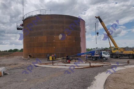 РВС-5000 м3 для битума в Екатеринбурге - Опытный завод резервуаров и металлоконструкций